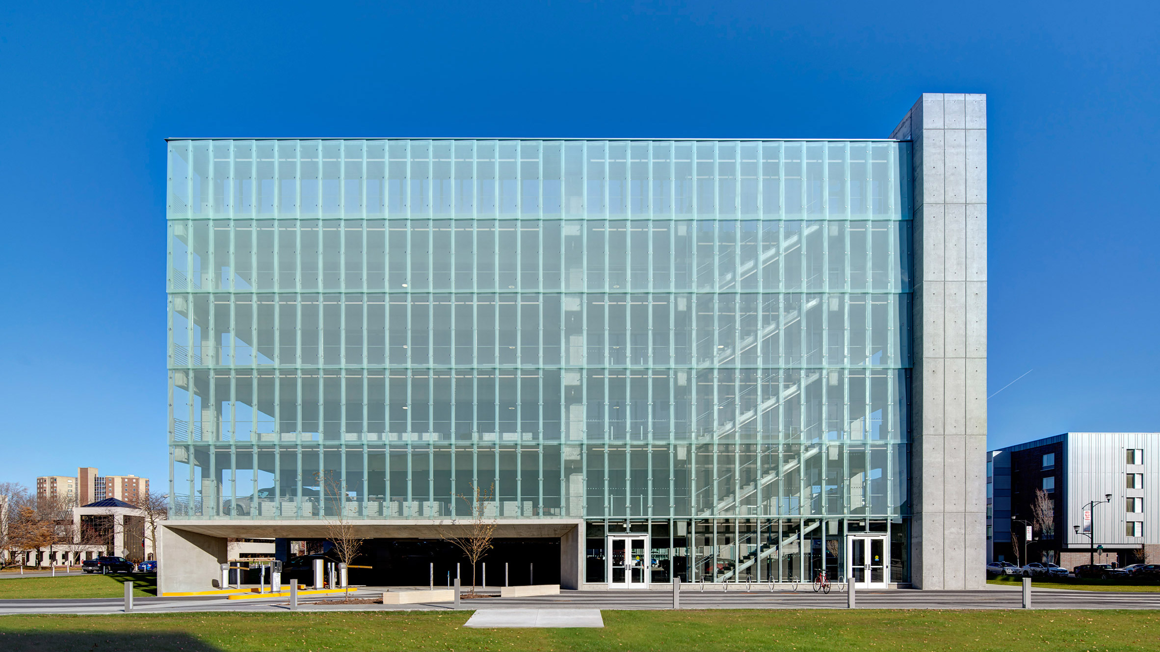 Eastern Parking Lot And Parking Garage