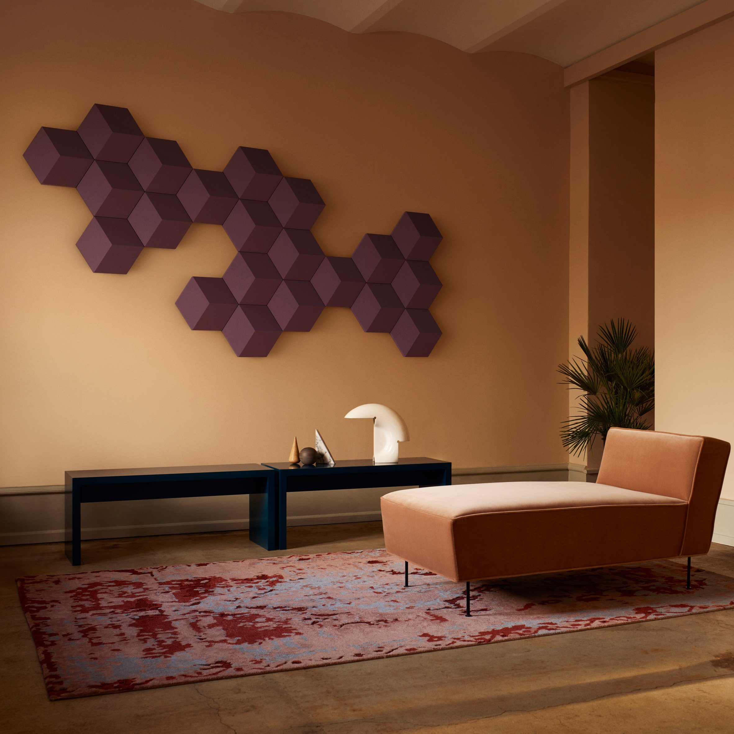 Fabric-covered gadgets: Bang & Olufsen speaker wall tiles