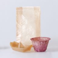 Emma Sicher makes eco-friendly food packaging from fermented bacteria and yeast