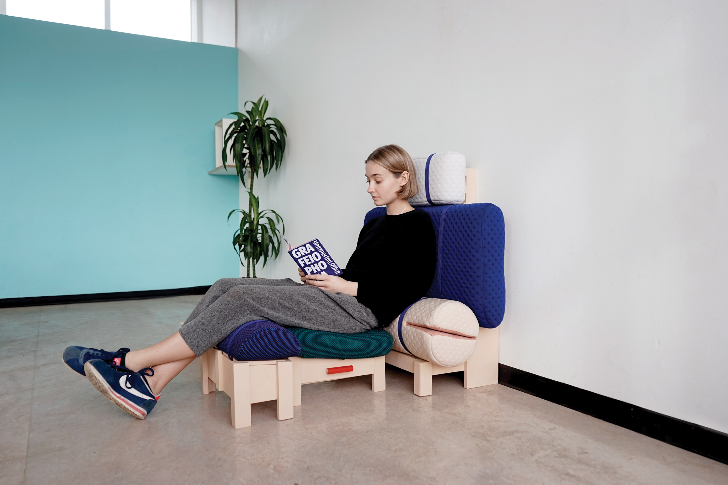 Grafeoiphobia by Geoffrey Pascal is a furniture collection based on beds
