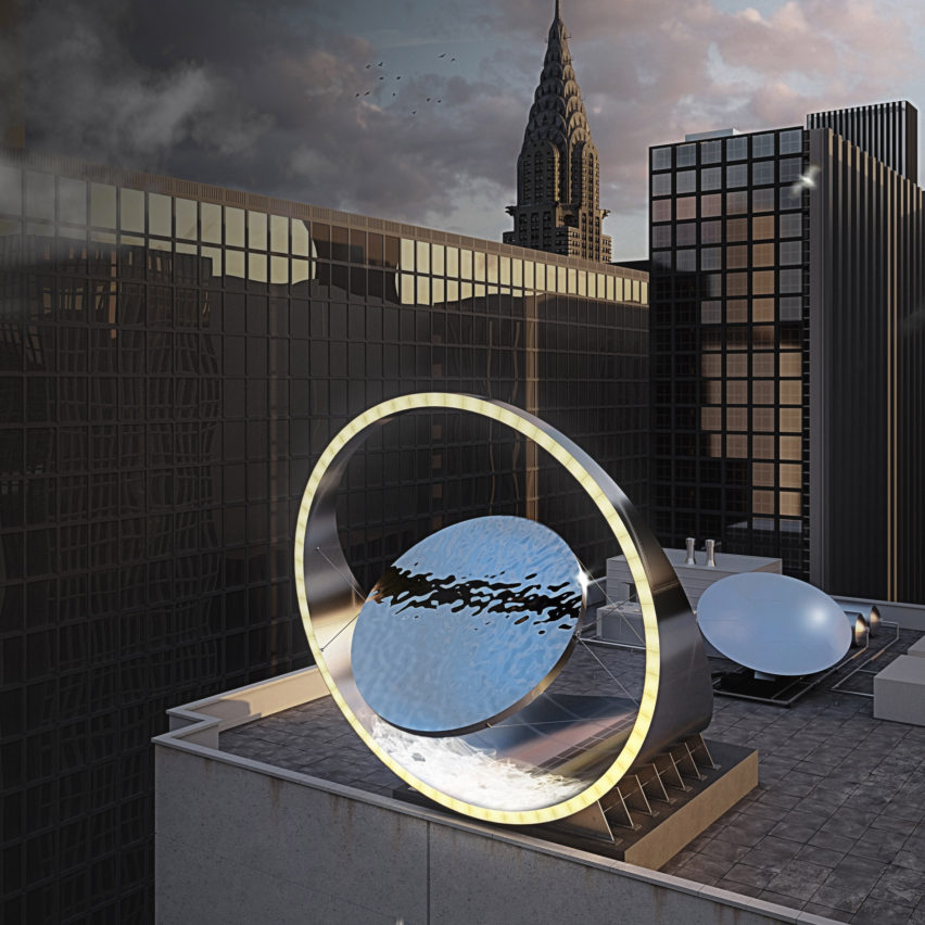 Haberdashery's large-scale lighting concept brings sunlight into shaded streets