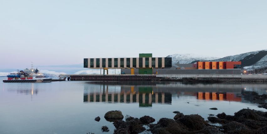 Holmen Industrial Area fishing facility in Norway by Snøhetta