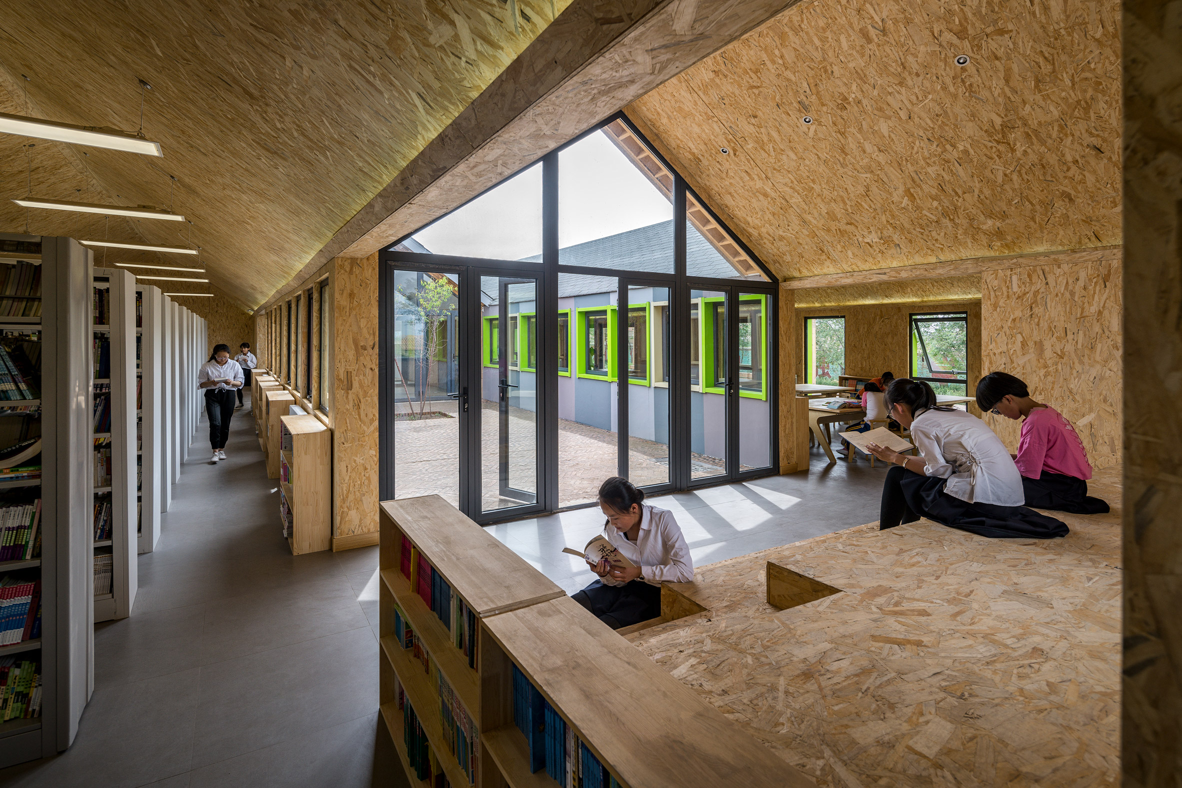 Huxia Star Library by Dots Architects