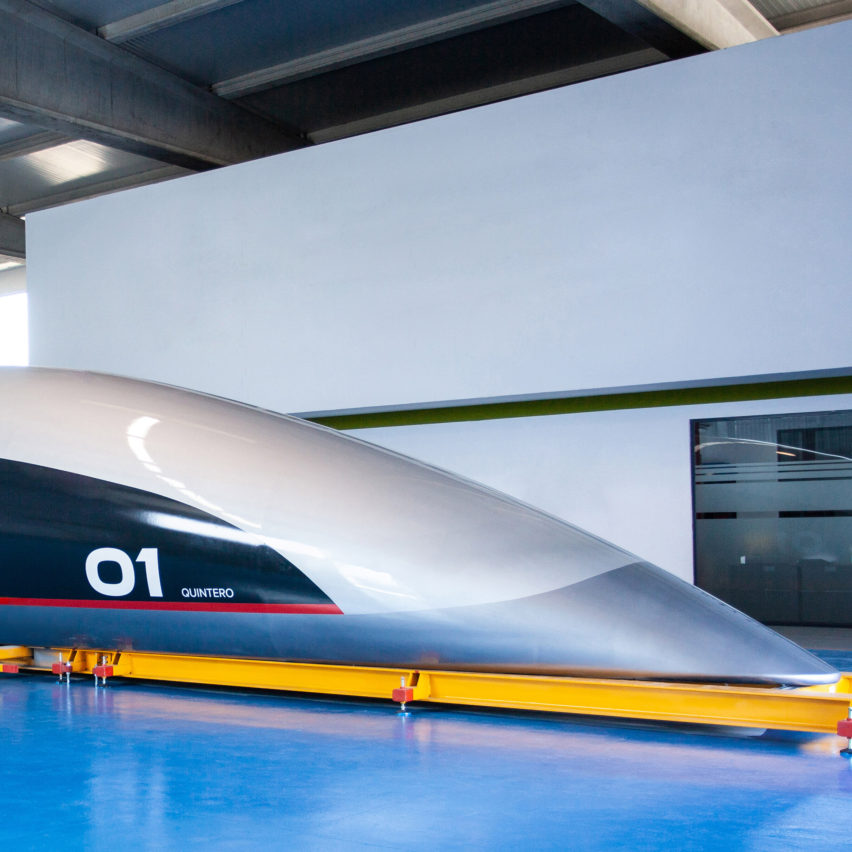 Top 10 transport: Hyperloop capsule by Priestmangoode