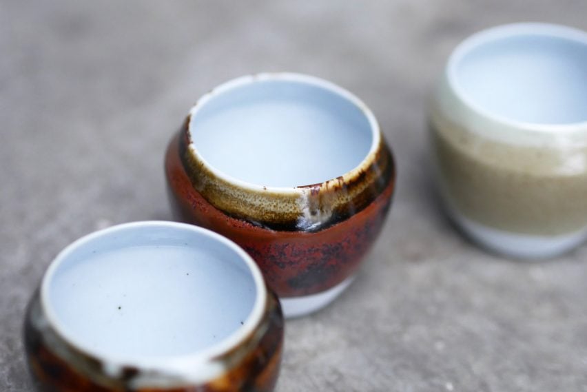 Agne Kucerenkaite repurposes metal waste to create colourful ceramic glazes