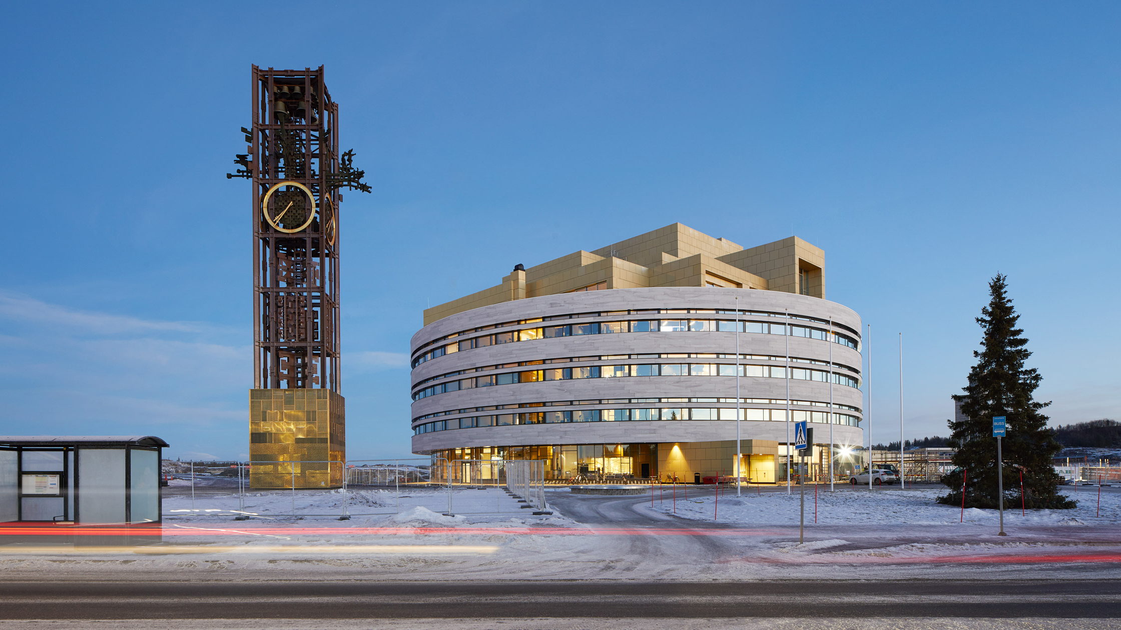 Kiruna Town Hall in Sweden by Henning Larsen
