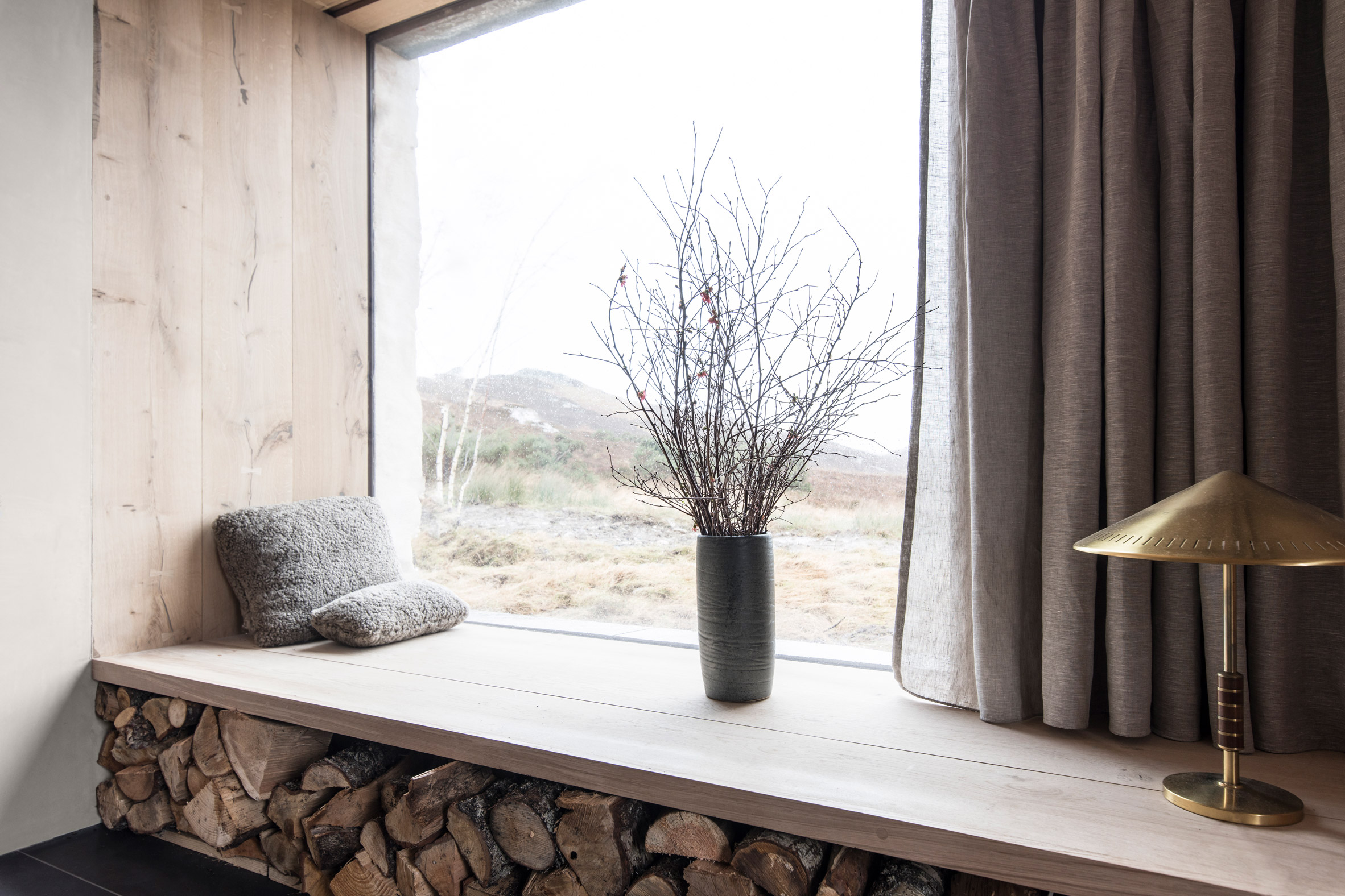 Kyle House by GRAS is a Scottish holiday home with a simple interior