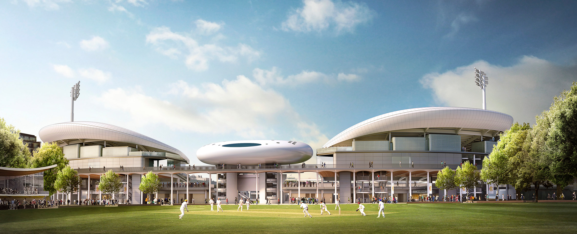 Wilkinson Eyre's Compton and Edrich Stands at Lord's Cricket Ground