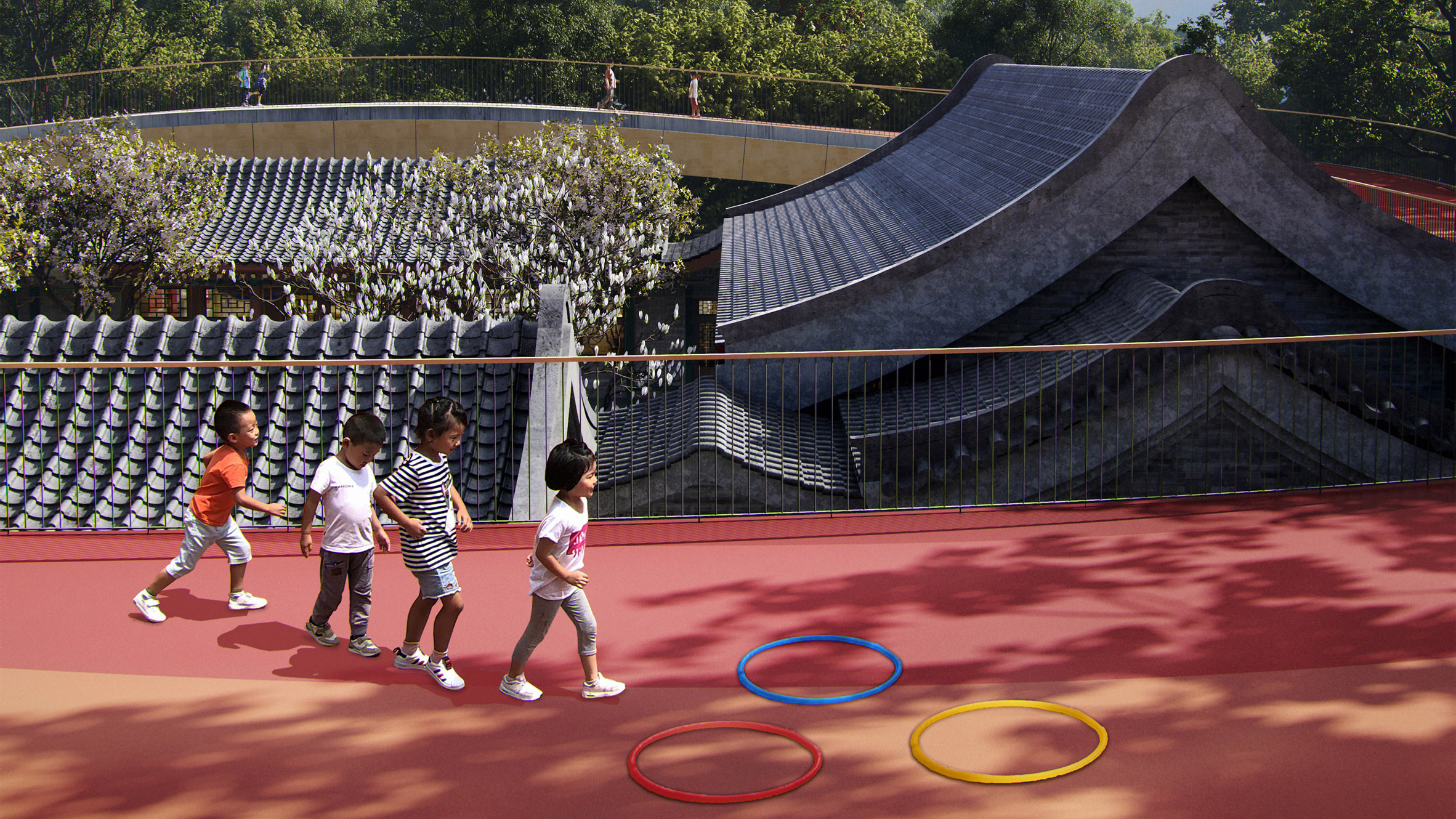 Courtyard Kindergarten in Beijing, China by MAD