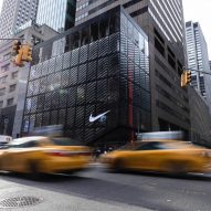 Nike's rippled glass New York flagship aims to disrupt "concrete canyon"