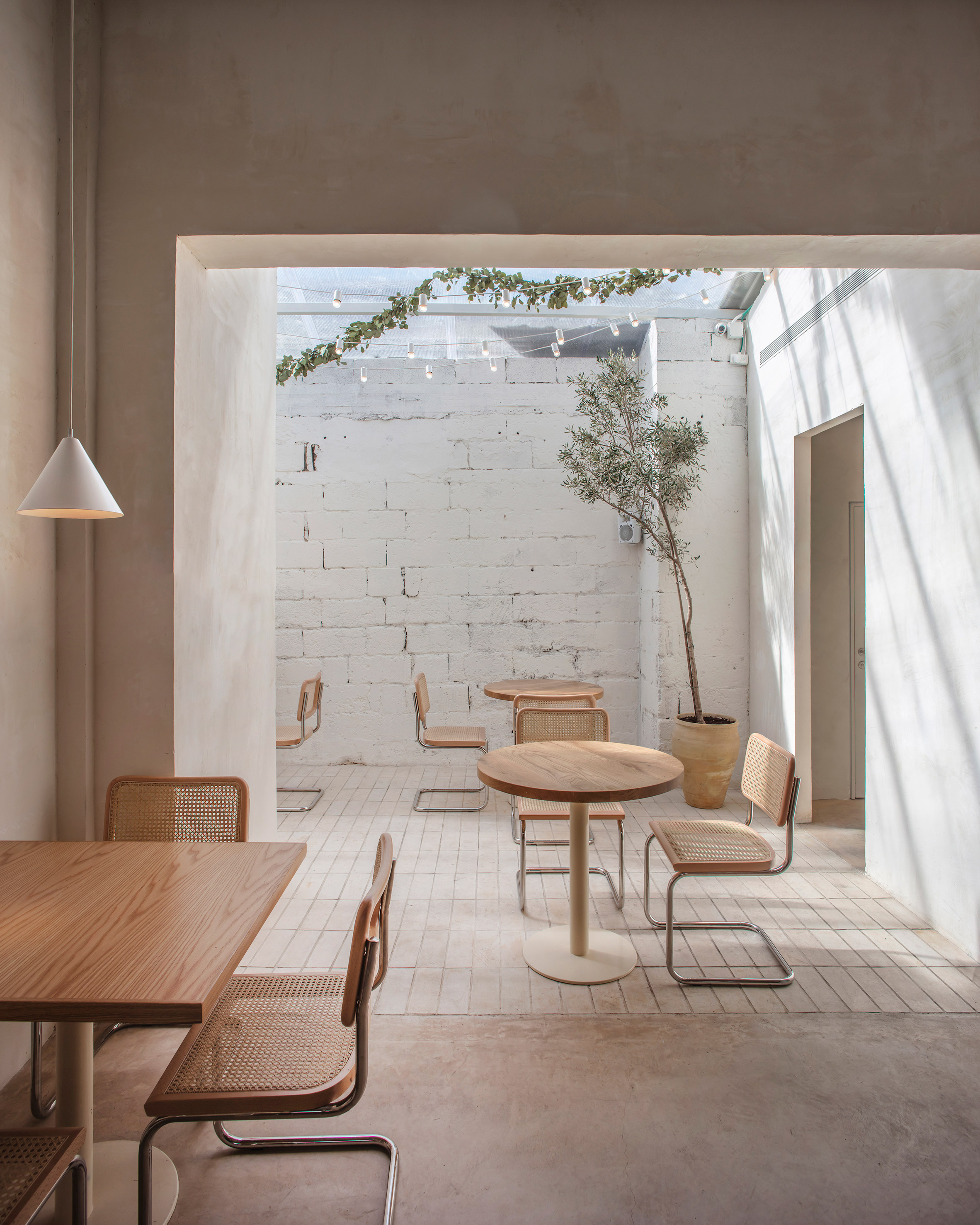 Interiors of Tel Aviv's Opa restaurant, designed by Craft & Bloom and Vered Kadouri