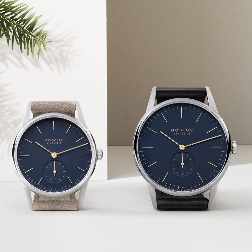 Christmas 2018 gifts for architects and designers: Orion midnight blue by Nomos