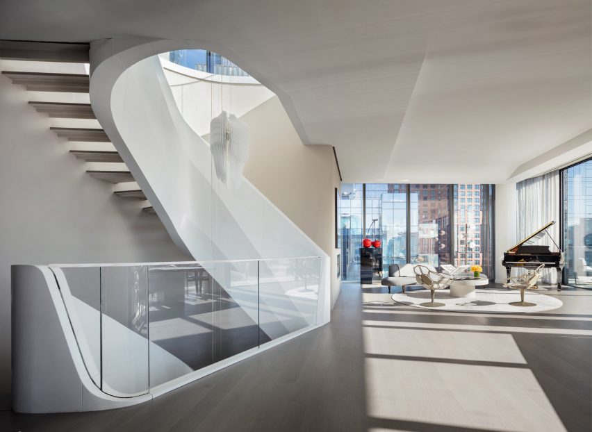 Penthouse at 520 West 28th by ZHA