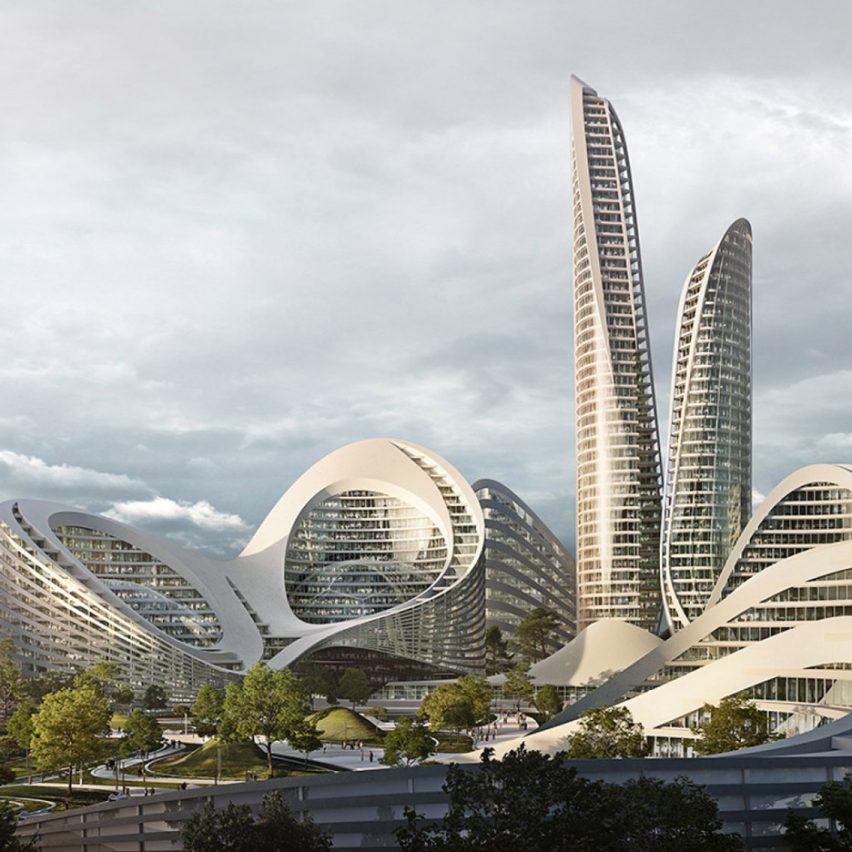 Rublyovo-Arkhangelskoye,Moscow smart city by Zaha Hadid Architects
