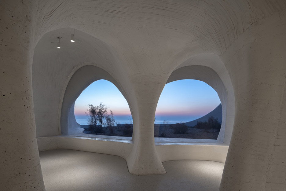 Windows of UCCA Dune Art Museum by OPEN Architecture