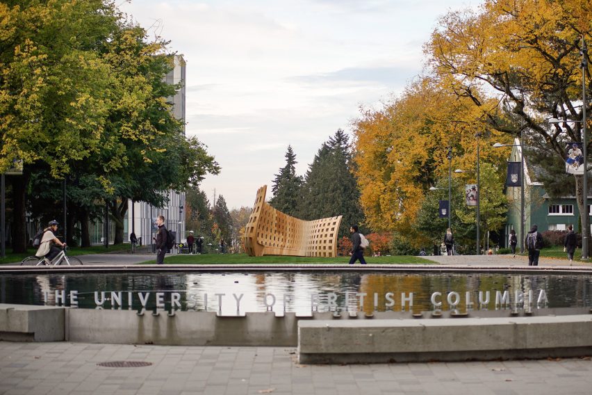 Wander Wood Pavilion by University of British Columbia