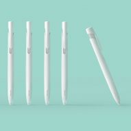 Nendo rethinks the ballpoint pen to be more comfortable and reduce rattling