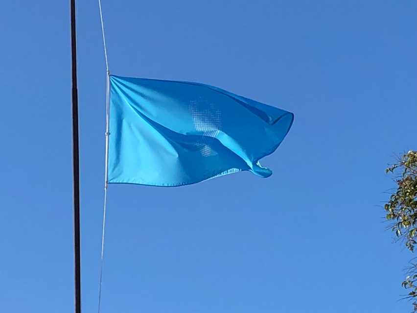 Ai Weiwei flag encourages people to think about human rights