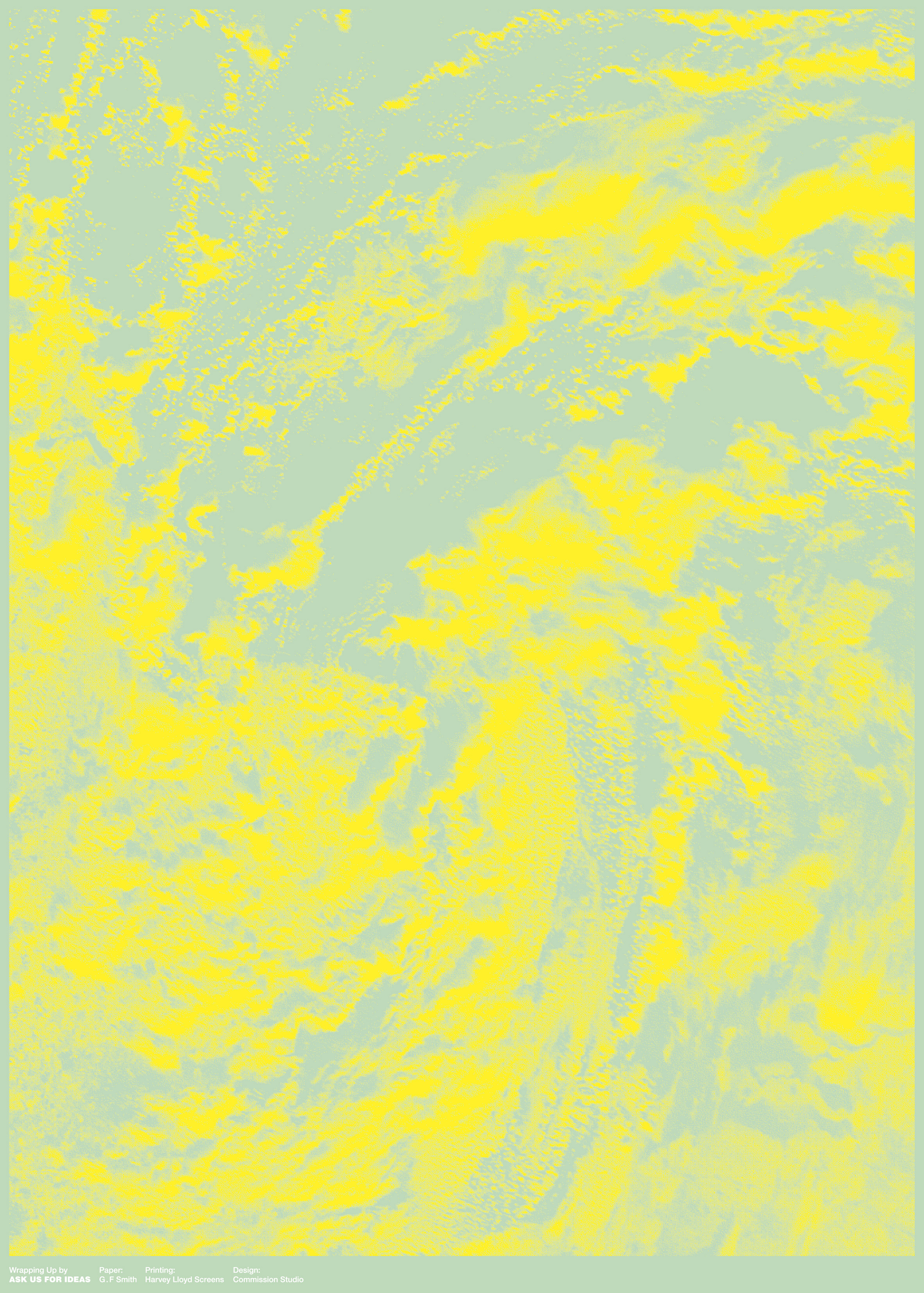 yellow and grey wrapping paper