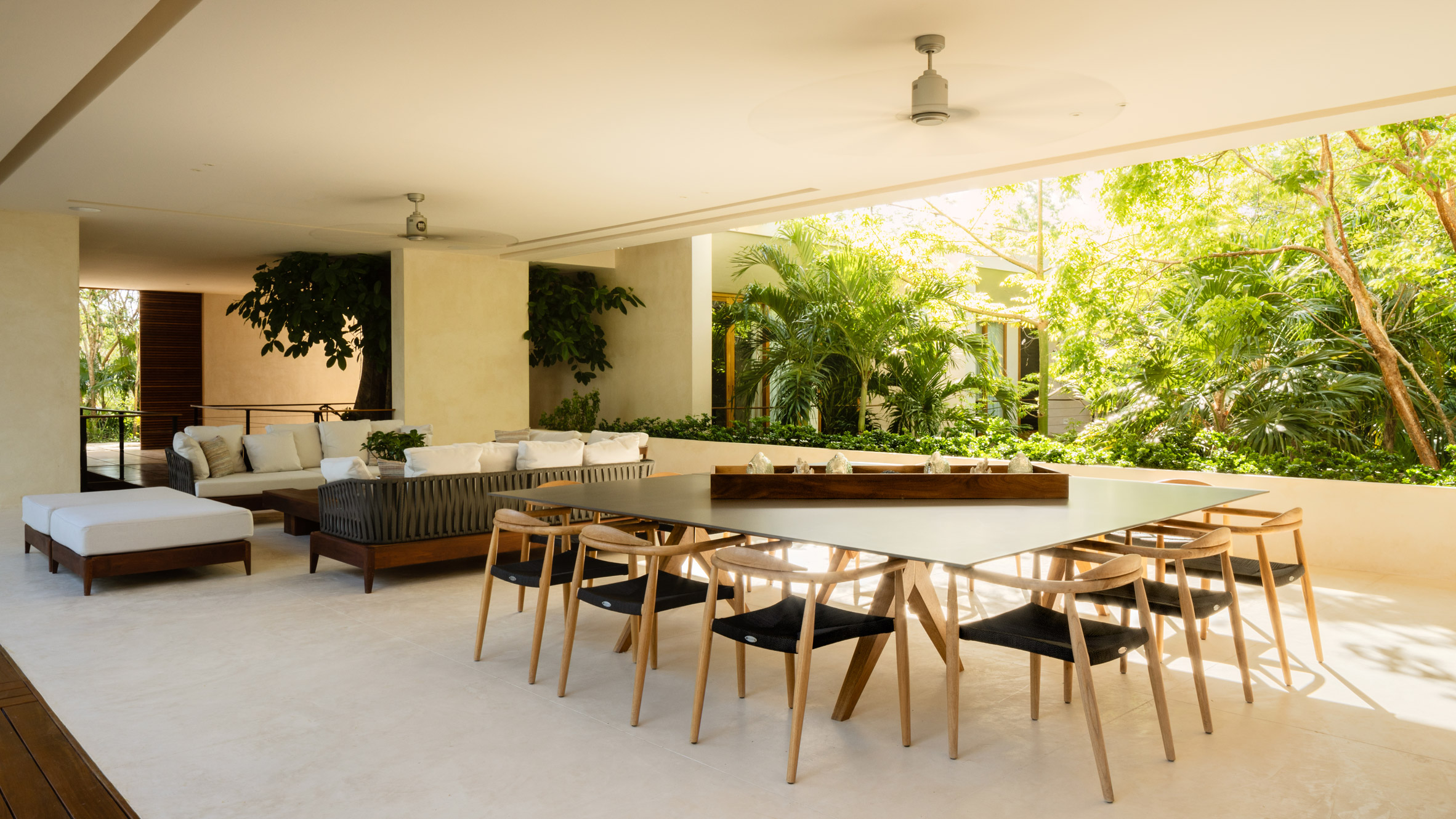 Sordo Madaleno organises Casa Cozumel around plant-filled courtyard