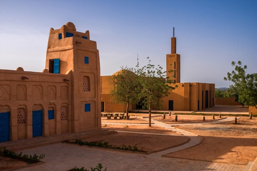 Dandaji Mosque by Atelier Masomi in Western Niger, Africa