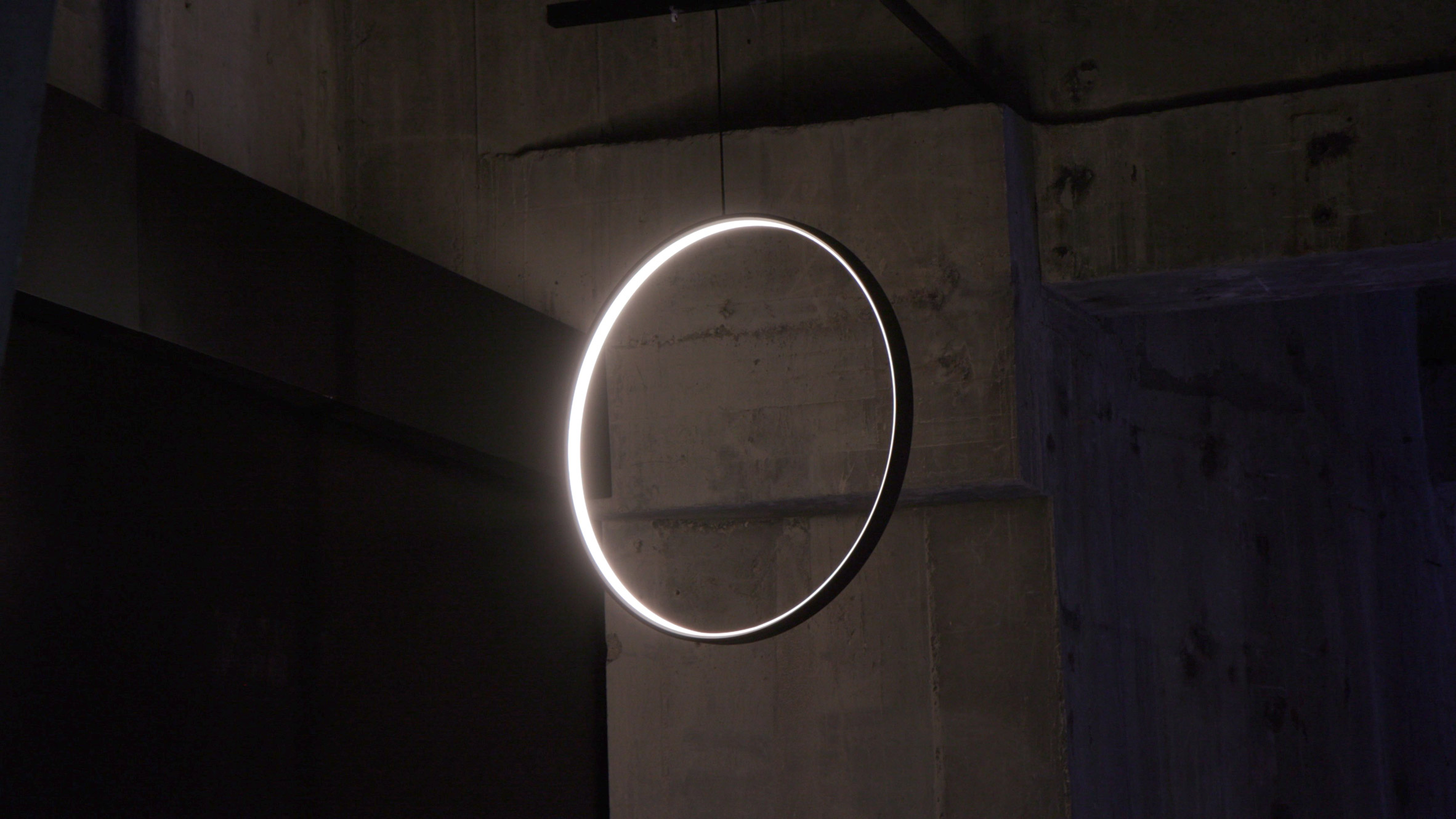 Light installation by Delta Light created for Dezeen Awards ceremony