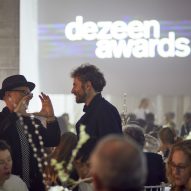 Winners of the first ever Dezeen Awards celebrate at lavish ceremony