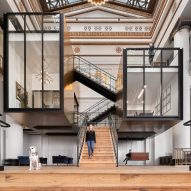ZGF Architects transforms historic Portland bank building into Expensify office
