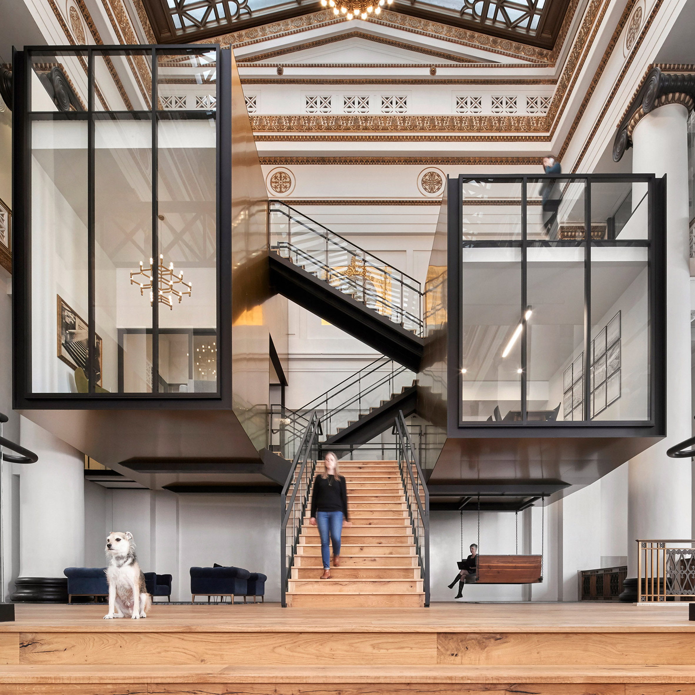 ZGF Architects Transforms Historic Portland Bank Building Into ZGF Architects Transforms Historic Portland Bank Building Into