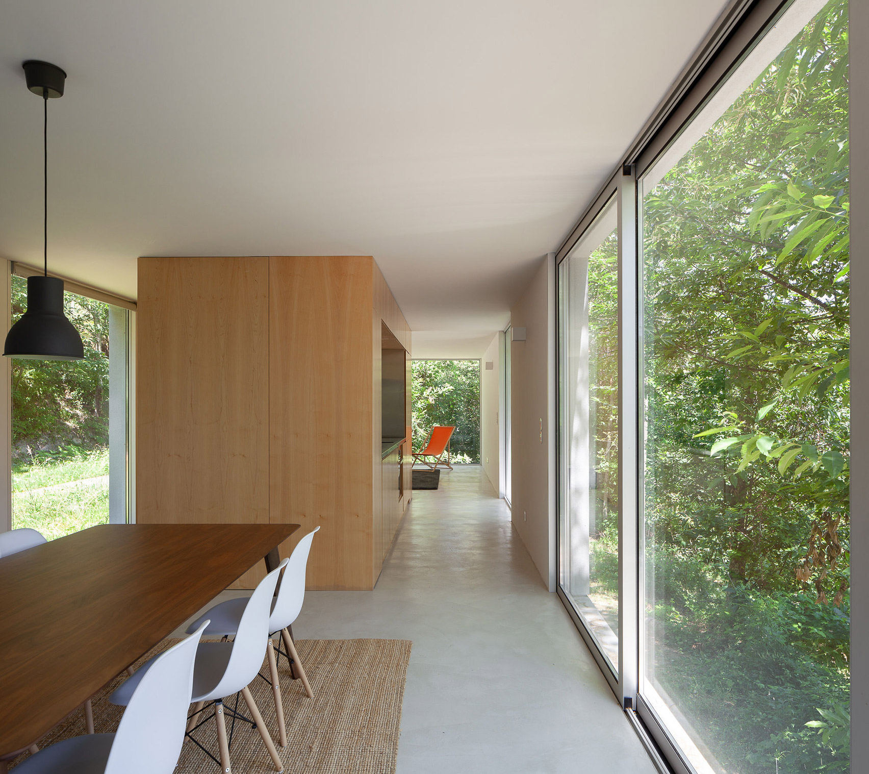 Interiors of Forja House by Pablo Pita Architects