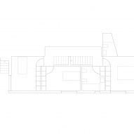 Ground floor plan of Forja House by Pablo Pita Architects