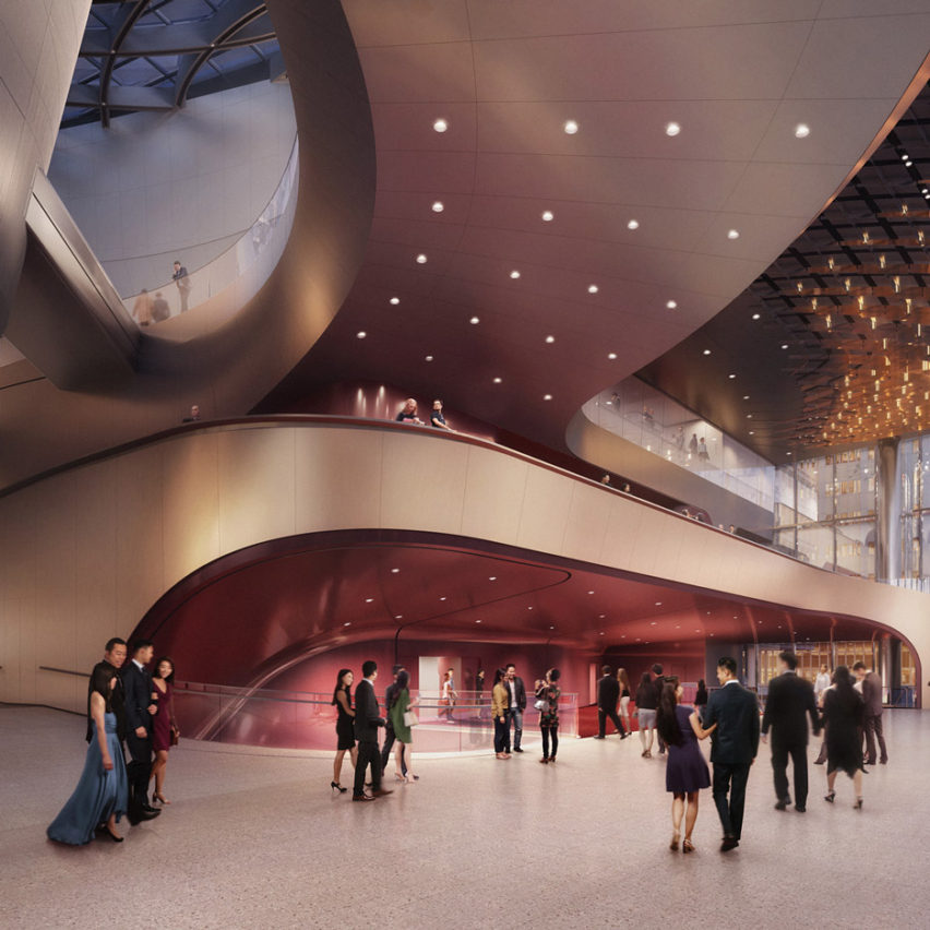 Lyric Theatre Complex in Hong Kong by UNStudio