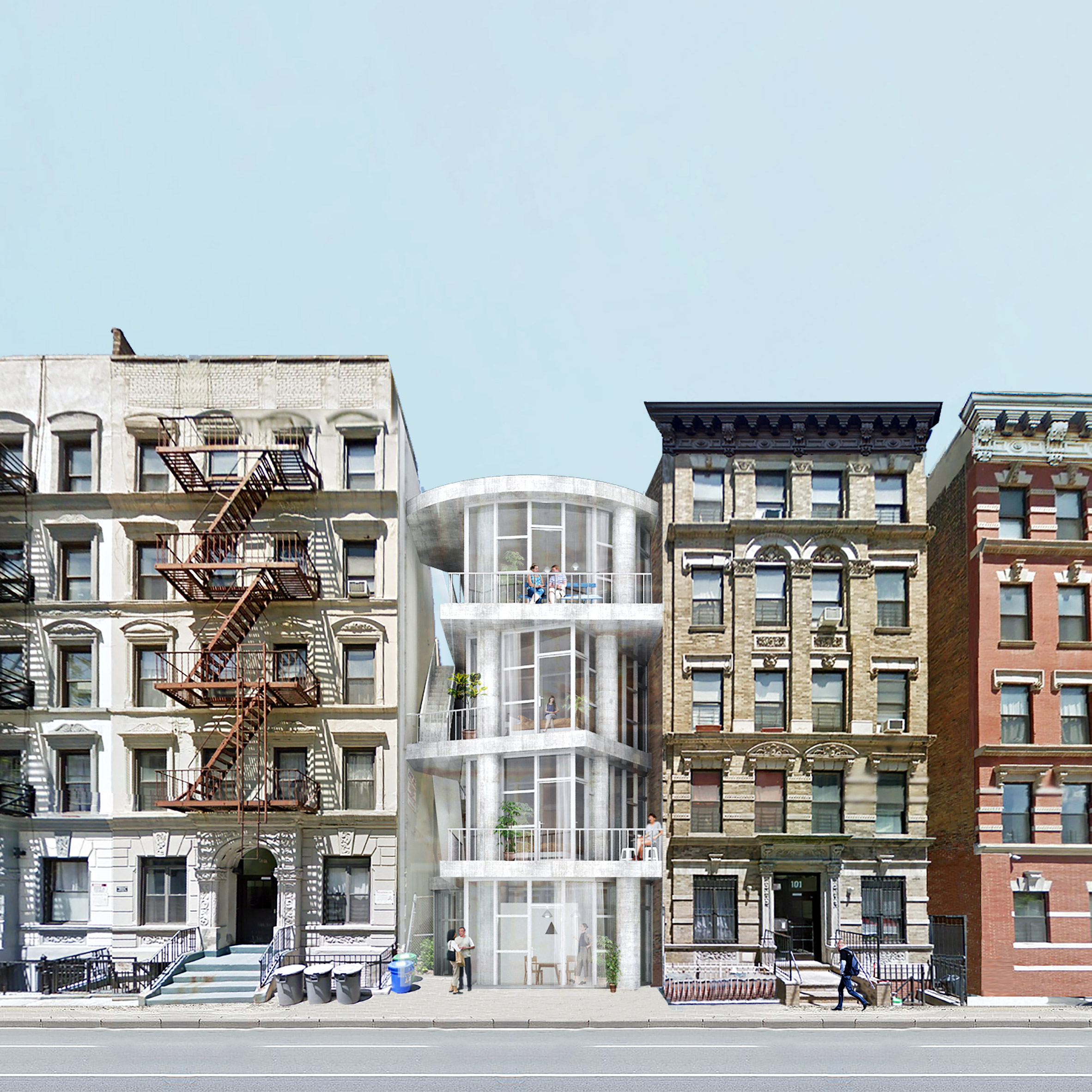 Table Top Apartments designed to "alleviate social isolation" in New York