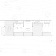 Floor plan of Parallel House by En Route Architects