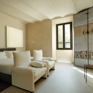 Rooms of Rome guest suites designed by Jean Nouvel