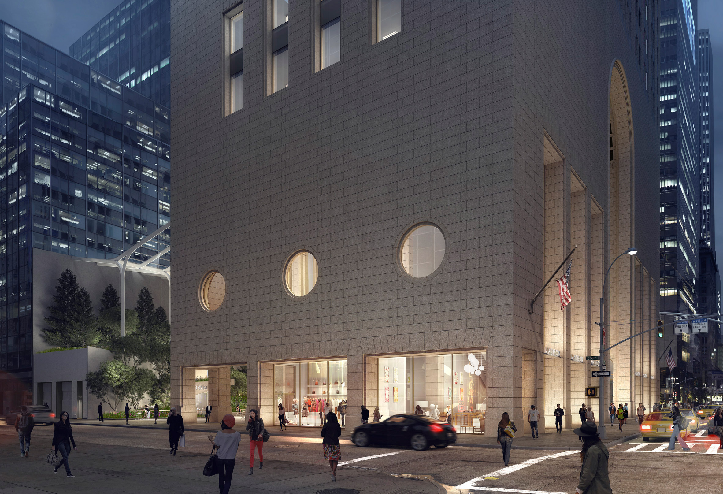 Snøhetta updates proposal for Philip Johnson's AT&T Building