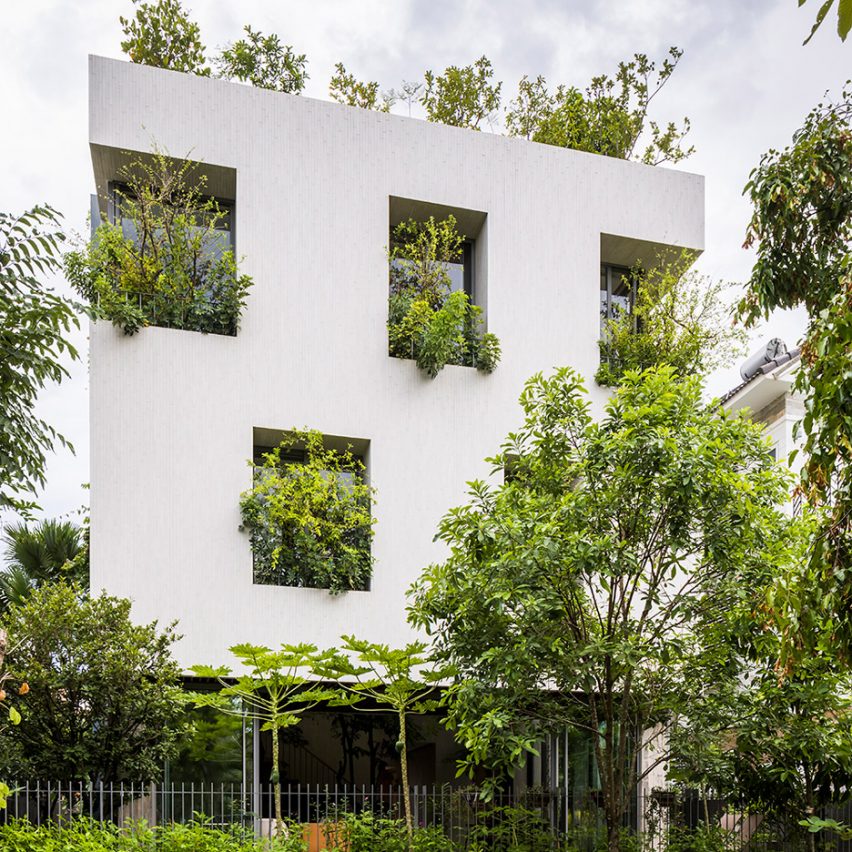 Stepping Park House by Vo Trong Nghia in Ho Chi Minh City, Vietnam
