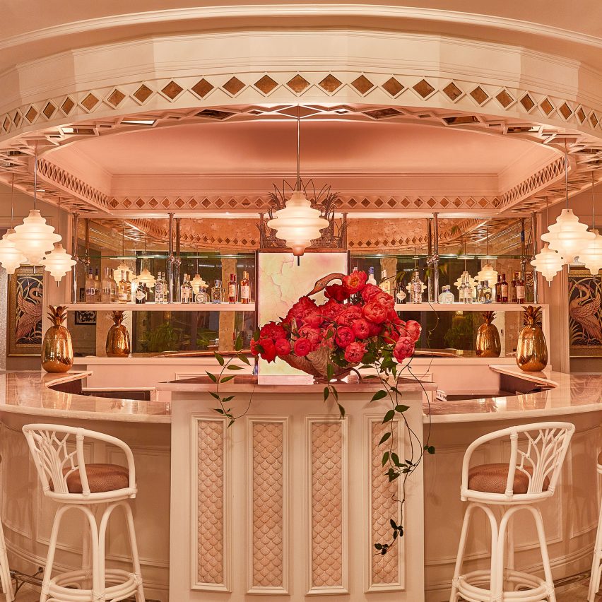Swan restaurant interior by Ken Fulk