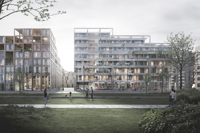 UN17 Village to be built in Copenhagen with recycled materials by Lendager Group and Årstiderne Arkitekter