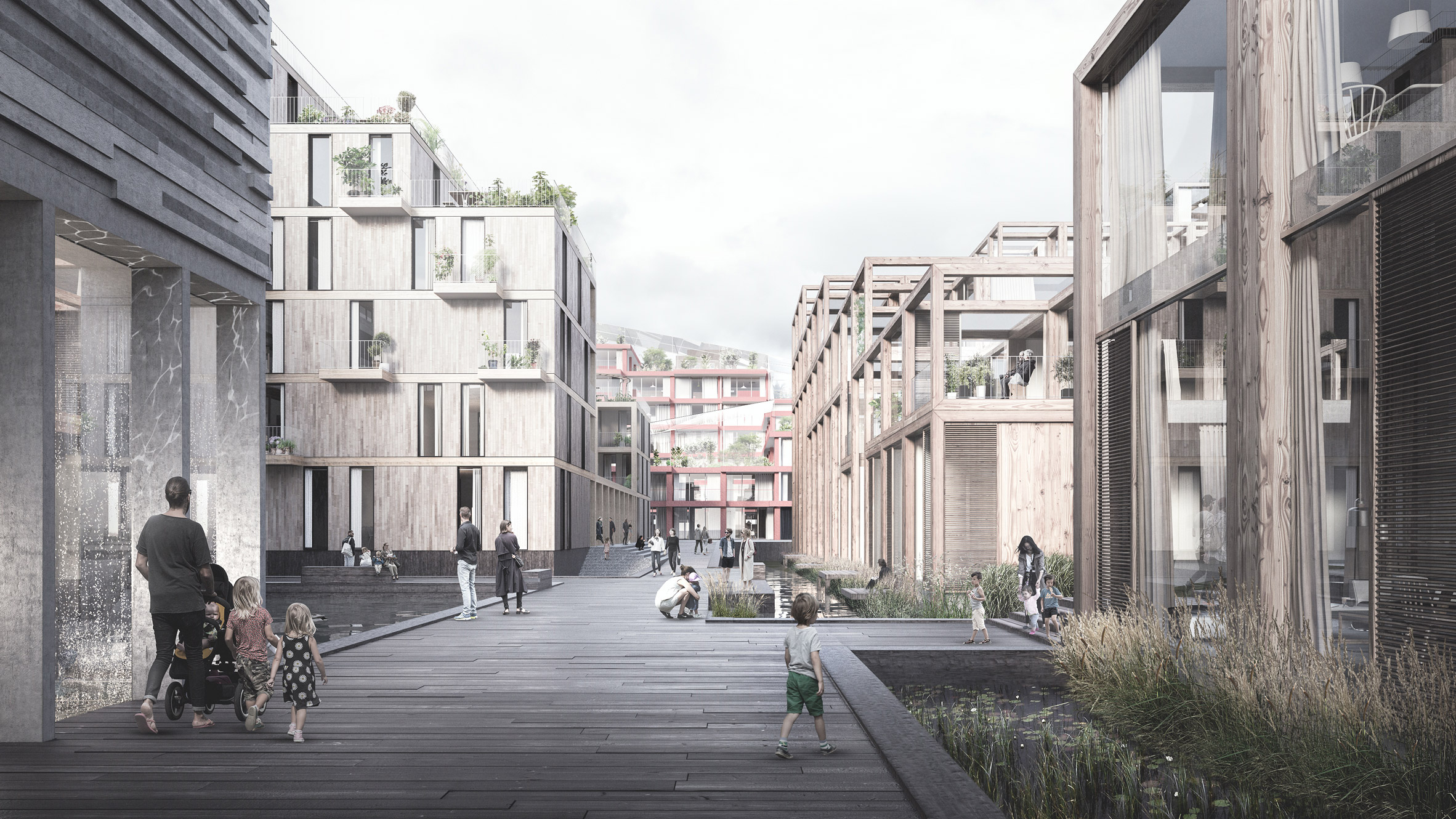 UN17 Village to be built in Copenhagen with recycled materials by Lendager Group and Årstiderne Arkitekter