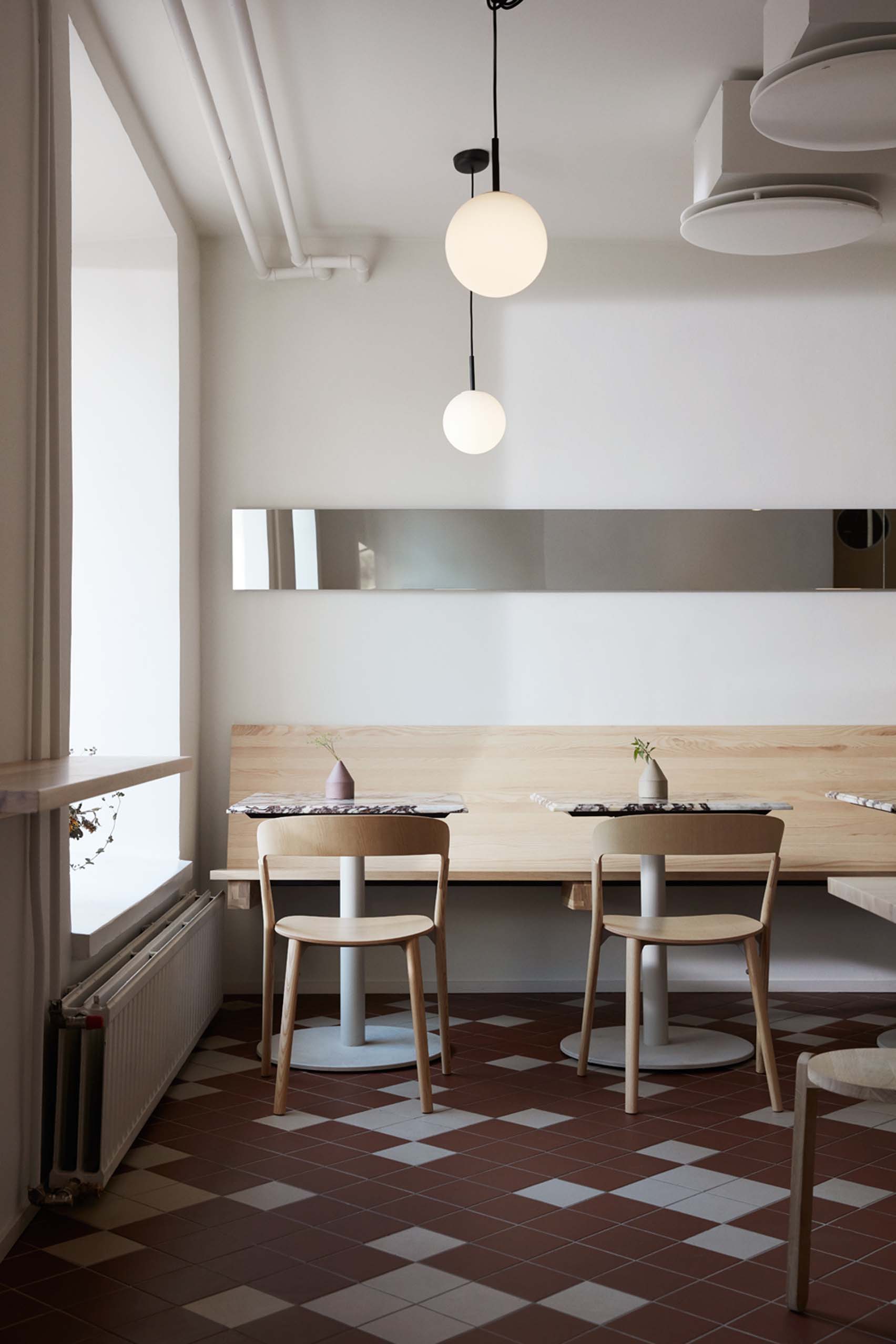 Studio Joanna Laajisto designs The Way bar in Helsinki to reflect its organic menu
