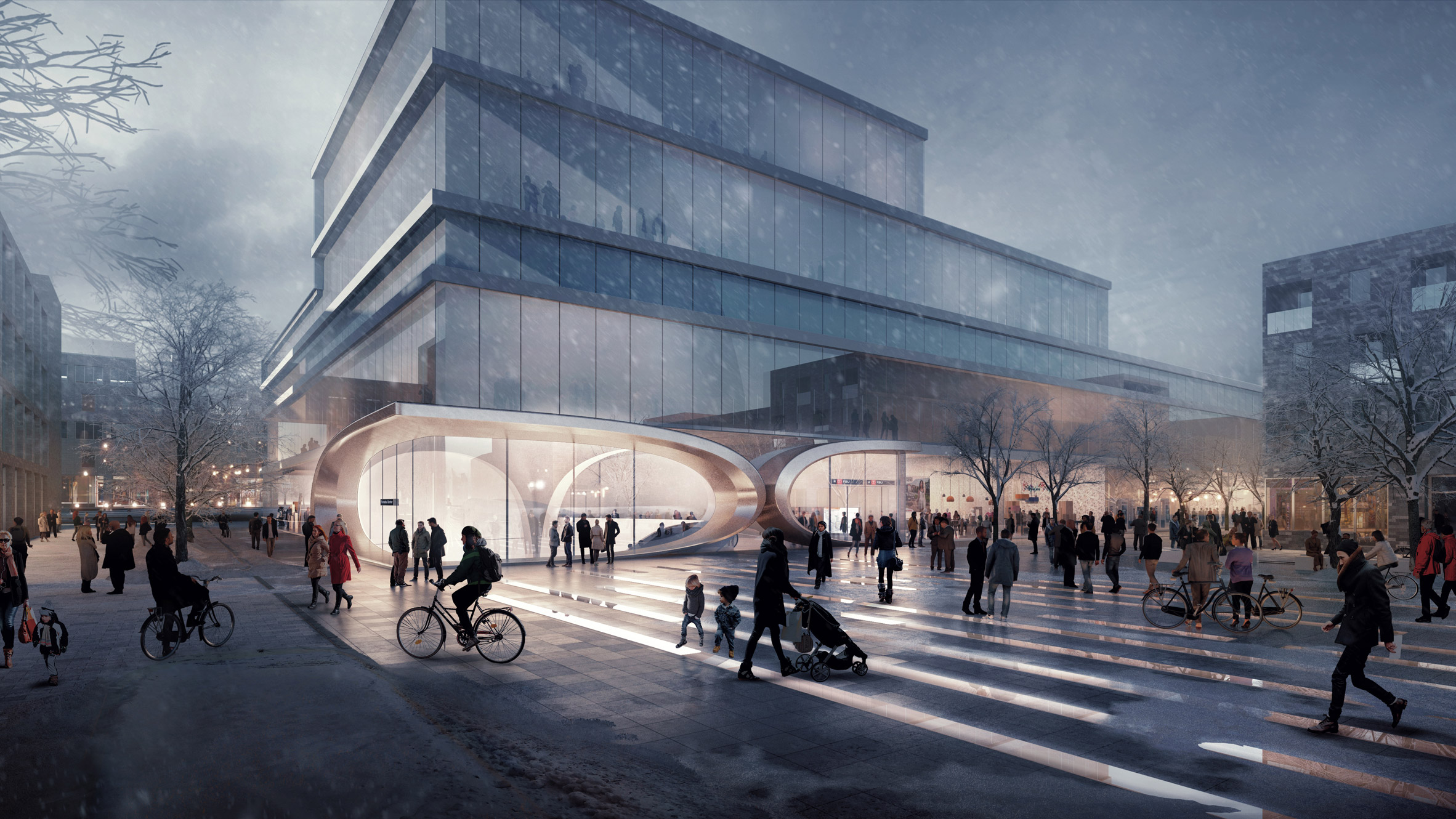 Zaha Hadid Architects and A-Lab to design stations on Oslo's new metro line