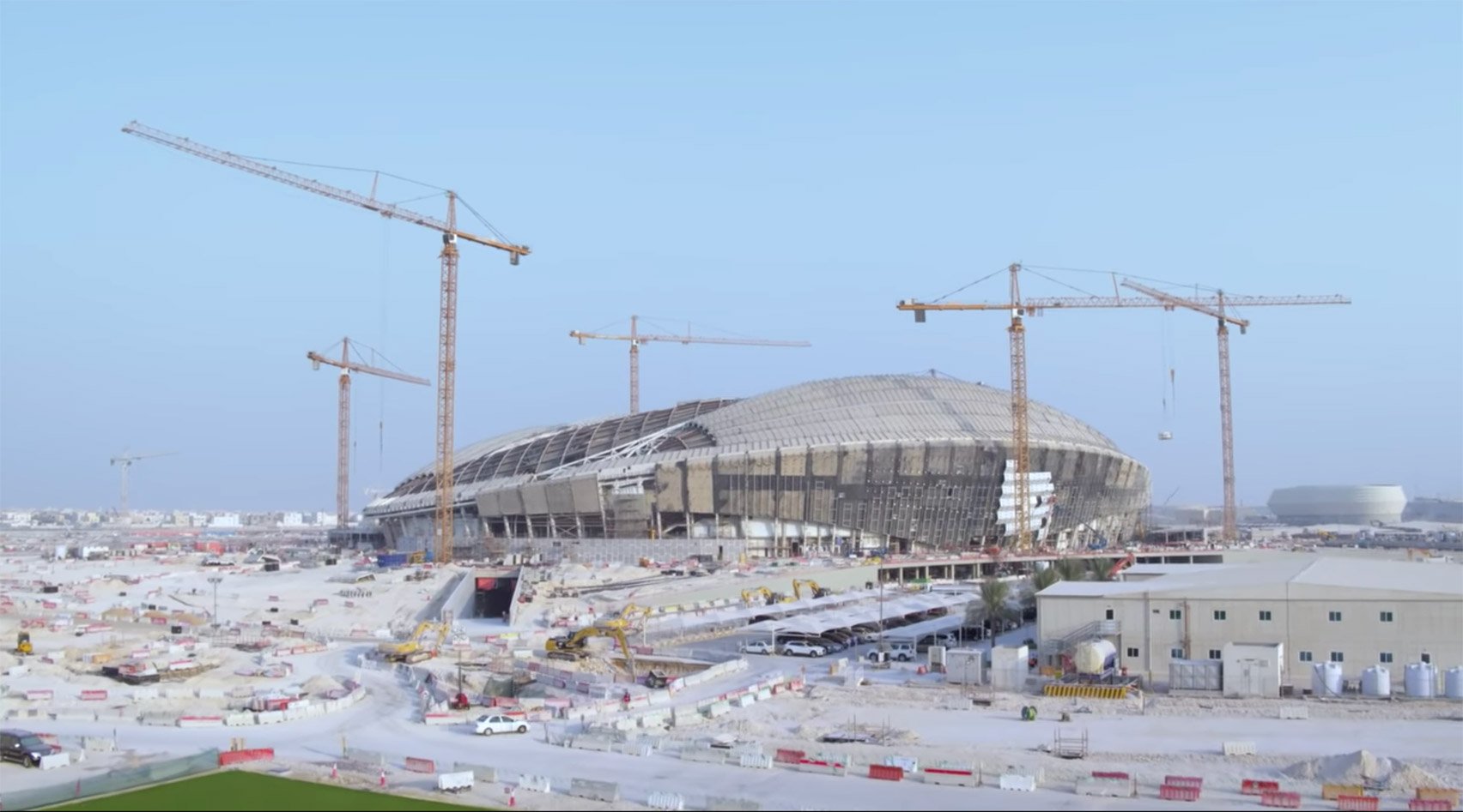 Video Reveals Zaha Hadid S Qatar World Cup Stadium Nearing Completion