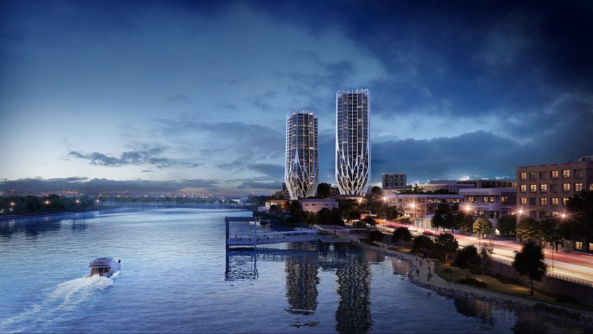 Zaha Hadid Architects' trio of Brisbane skyscrapers dropped