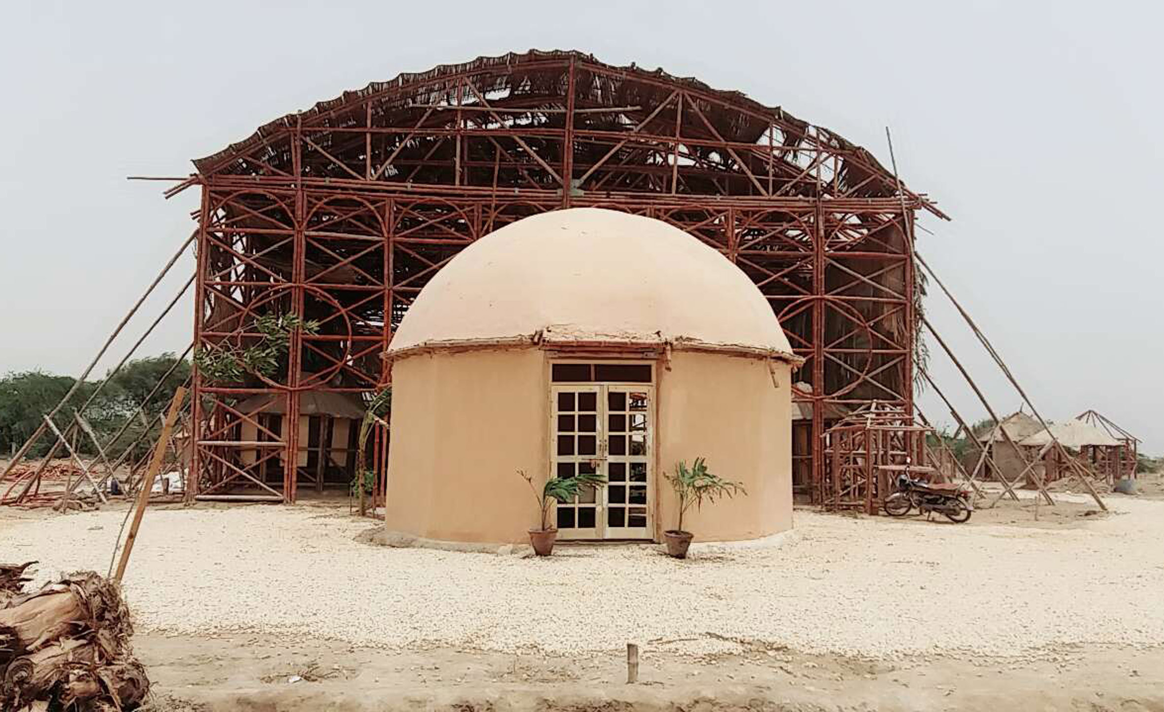 Alternative architecture trends: Zero Carbon Cultural Centre in Pakistan. Photograph: Pakistan Heritage Foundation