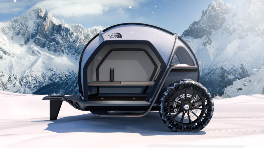 BMW Designworks and North Face debut futuristic camper concept at CES