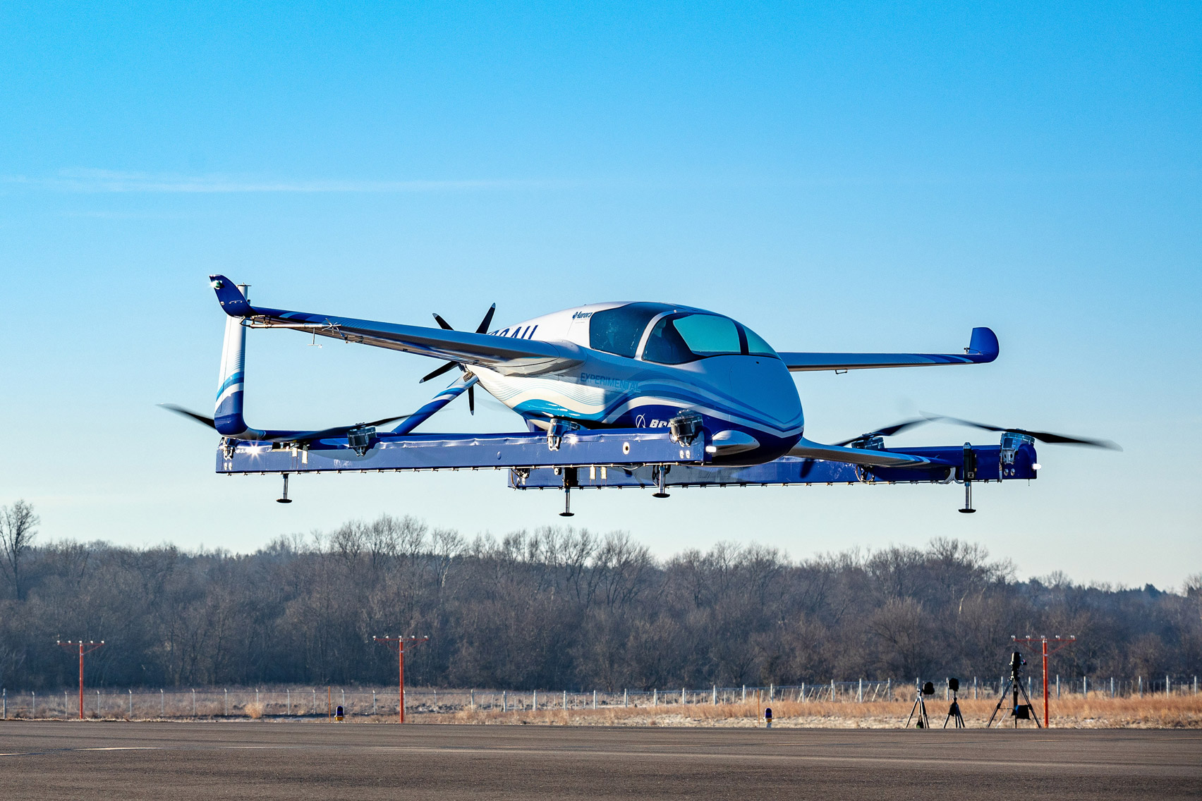 Boeing electric autonomous passenger drone – flying car