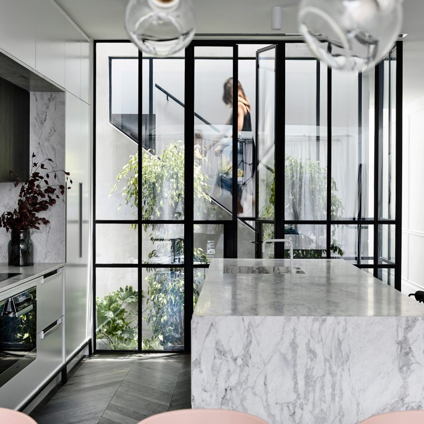 Biasol looks to Parisian apartments for interior of Melbourne home Casa Atrio