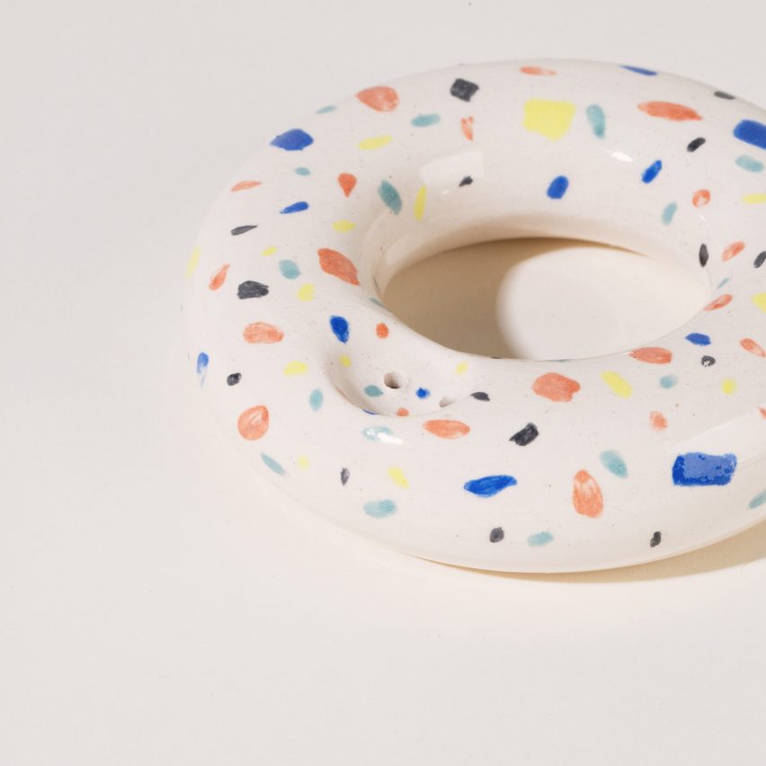 Donut Pipes by John Quick are designed for smoking cannabis