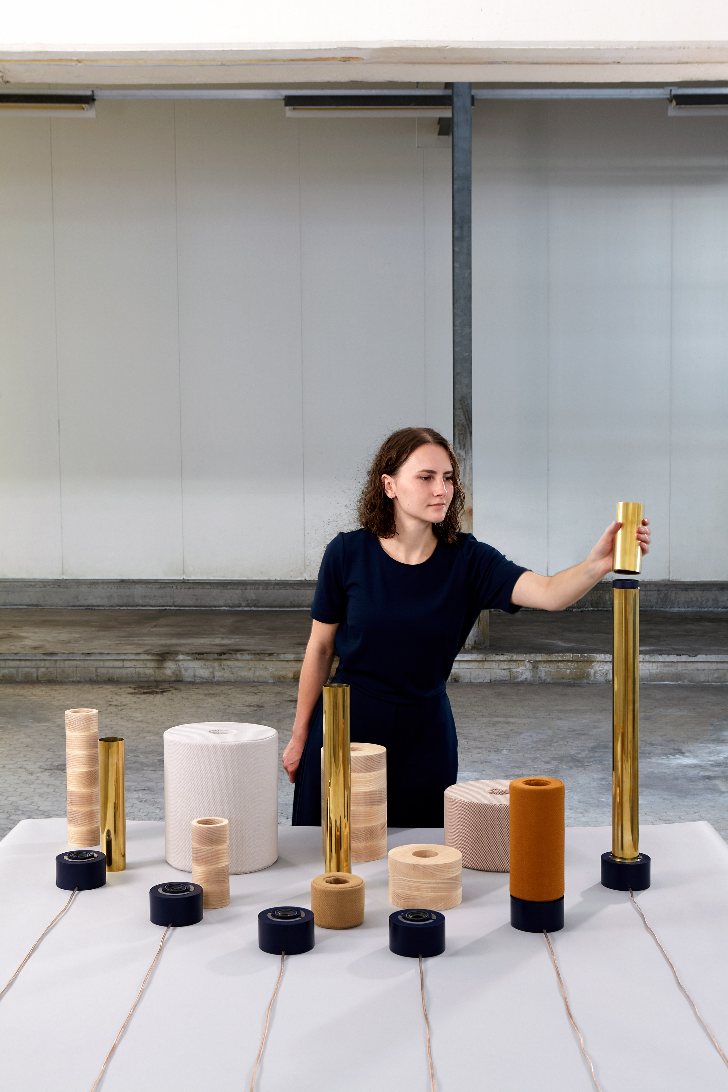 Tessa Spierings' Echo tactile sound system explores the acoustic properties of materials